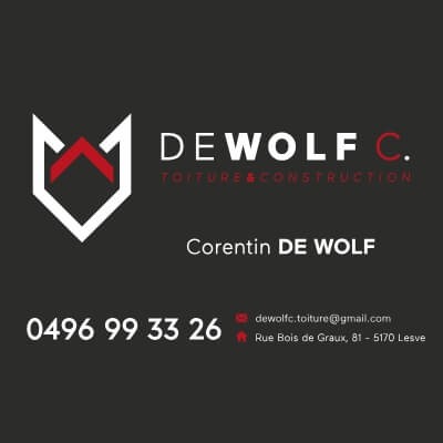 Logo de De Wolf Toiture & Construction