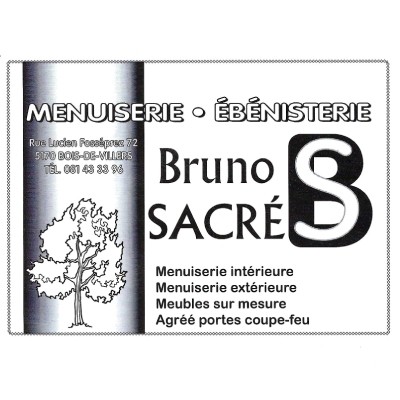 Logo de Menuiserie Sacré Bruno